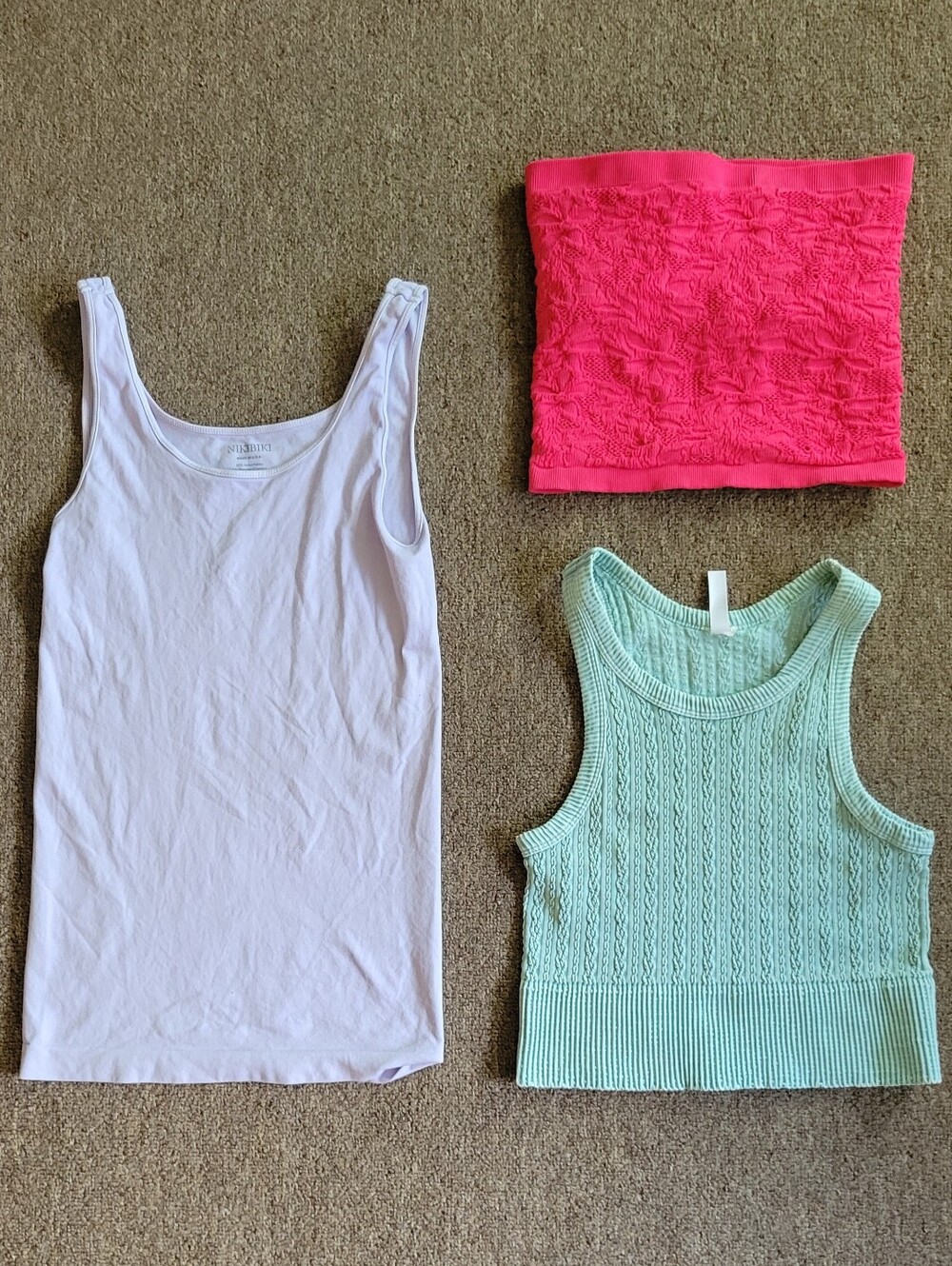 NWOT Women's OS (One Size) Bundle of 3 Nikibiki Tops
